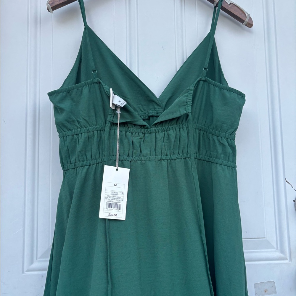 a new day Emerald Green V-Neck Tiered Maxi Dress - Picture 3 of 9